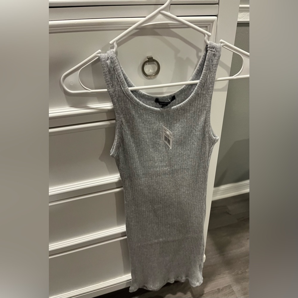 Ambiance grey right dress NWT